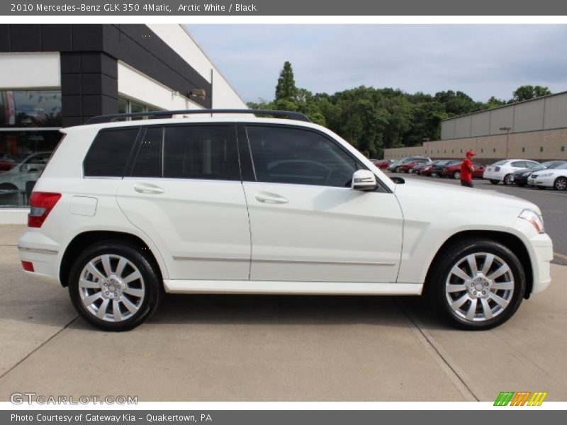 Arctic White / Black 2010 Mercedes-Benz GLK 350 4Matic