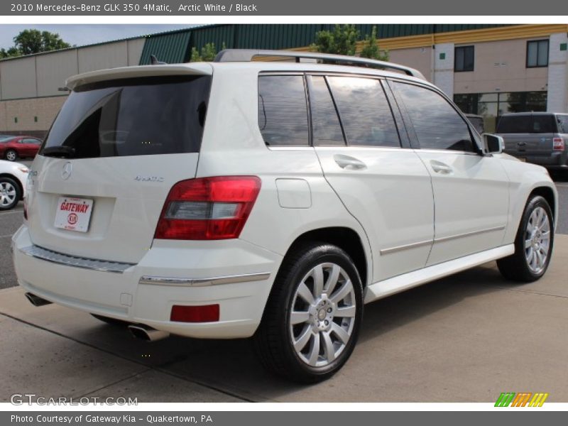 Arctic White / Black 2010 Mercedes-Benz GLK 350 4Matic