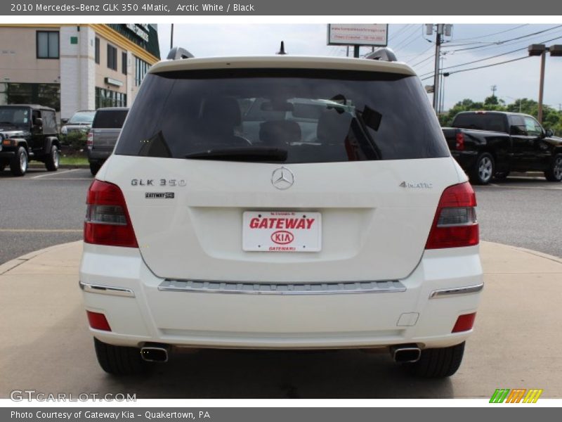 Arctic White / Black 2010 Mercedes-Benz GLK 350 4Matic