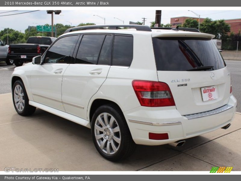 Arctic White / Black 2010 Mercedes-Benz GLK 350 4Matic