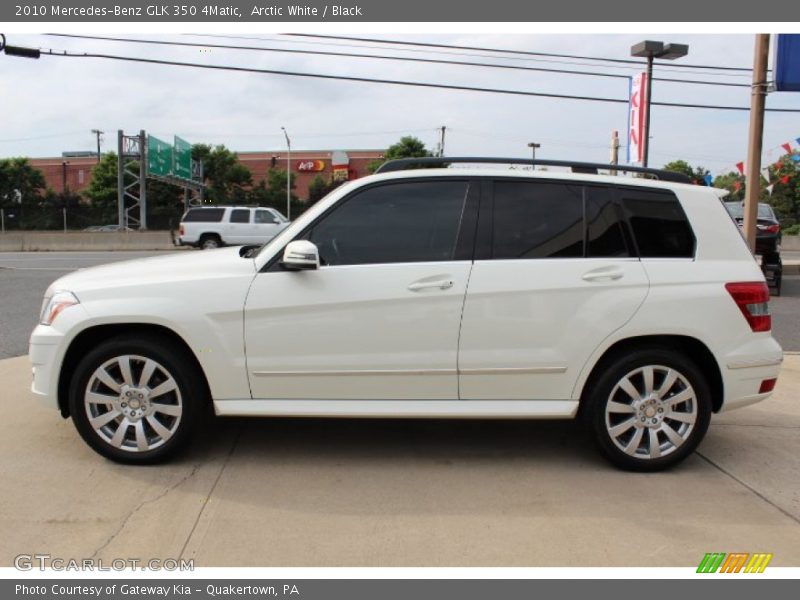 Arctic White / Black 2010 Mercedes-Benz GLK 350 4Matic