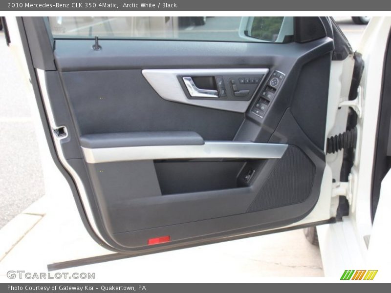 Arctic White / Black 2010 Mercedes-Benz GLK 350 4Matic