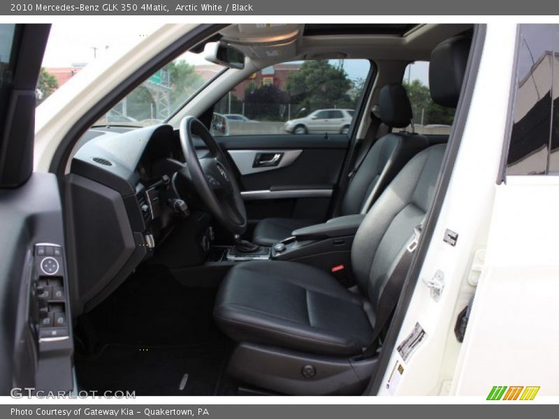 Arctic White / Black 2010 Mercedes-Benz GLK 350 4Matic