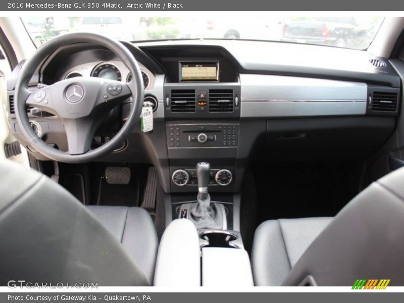 Arctic White / Black 2010 Mercedes-Benz GLK 350 4Matic