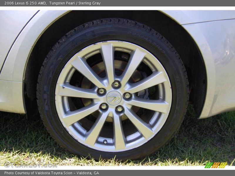 Tungsten Pearl / Sterling Gray 2006 Lexus IS 250 AWD