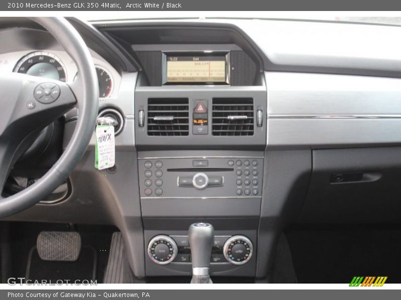 Arctic White / Black 2010 Mercedes-Benz GLK 350 4Matic