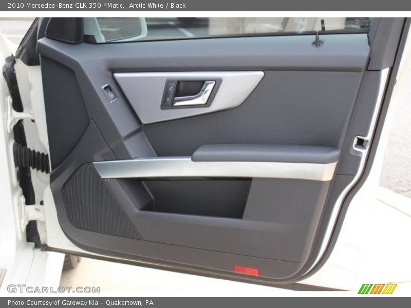 Arctic White / Black 2010 Mercedes-Benz GLK 350 4Matic