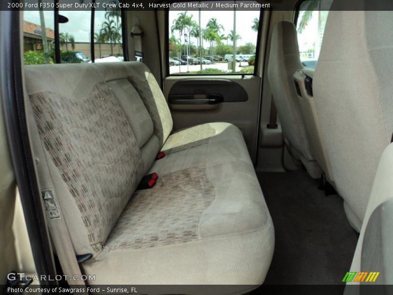 Rear Seat of 2000 F350 Super Duty XLT Crew Cab 4x4