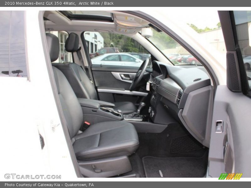 Arctic White / Black 2010 Mercedes-Benz GLK 350 4Matic