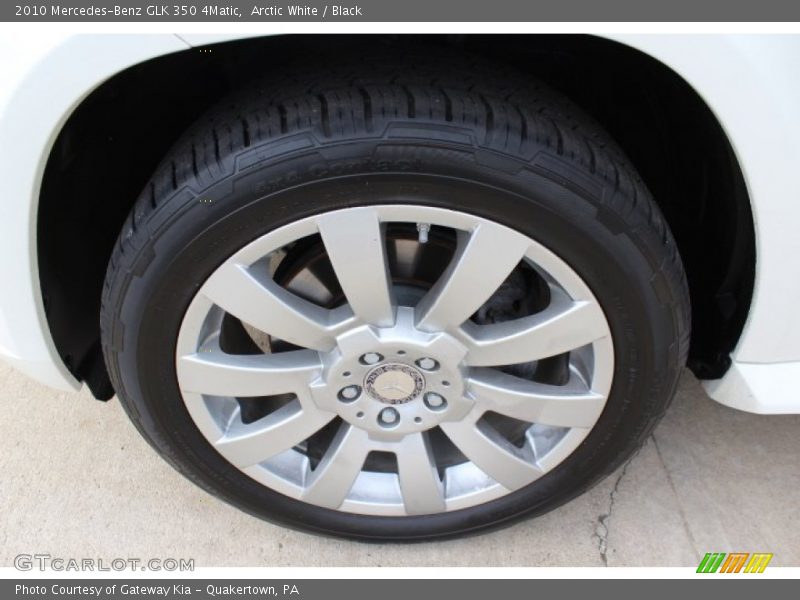 Arctic White / Black 2010 Mercedes-Benz GLK 350 4Matic