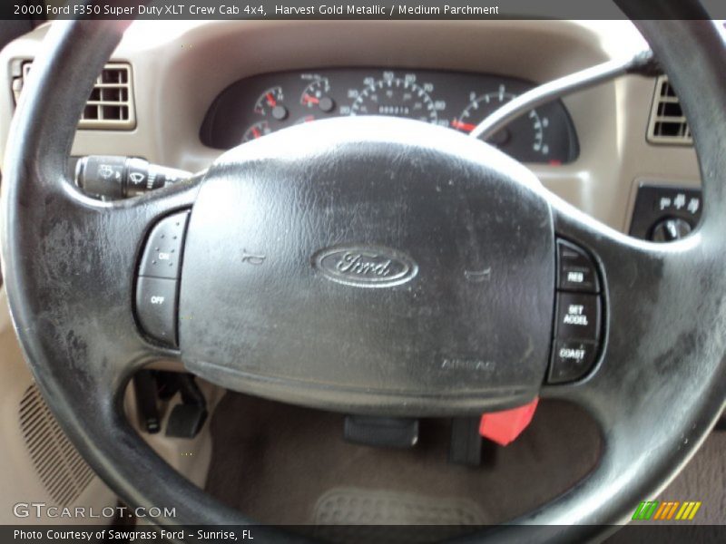  2000 F350 Super Duty XLT Crew Cab 4x4 Steering Wheel