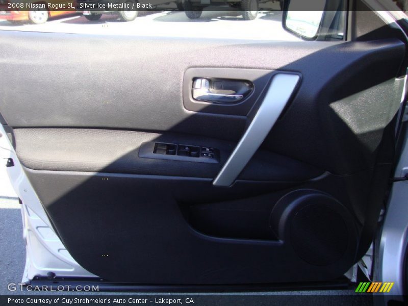 Silver Ice Metallic / Black 2008 Nissan Rogue SL