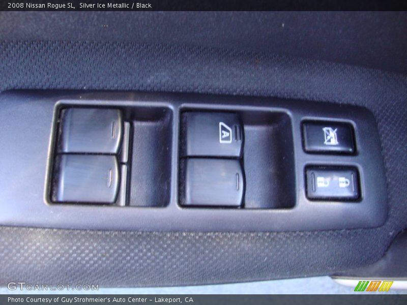 Silver Ice Metallic / Black 2008 Nissan Rogue SL