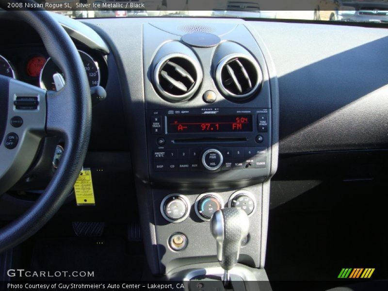 Silver Ice Metallic / Black 2008 Nissan Rogue SL