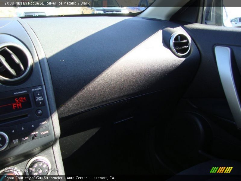 Silver Ice Metallic / Black 2008 Nissan Rogue SL