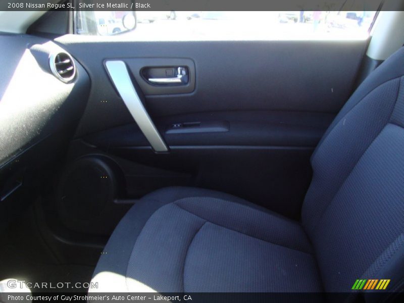 Silver Ice Metallic / Black 2008 Nissan Rogue SL