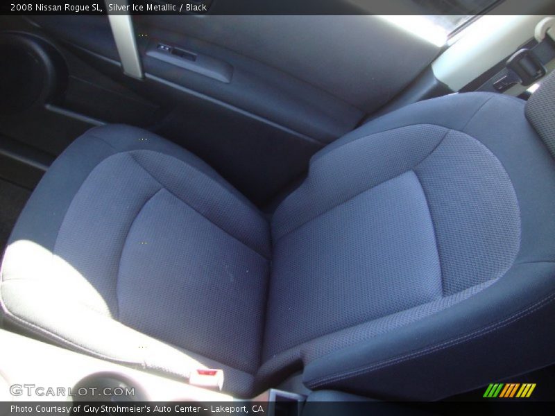 Silver Ice Metallic / Black 2008 Nissan Rogue SL