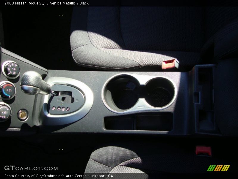 Silver Ice Metallic / Black 2008 Nissan Rogue SL