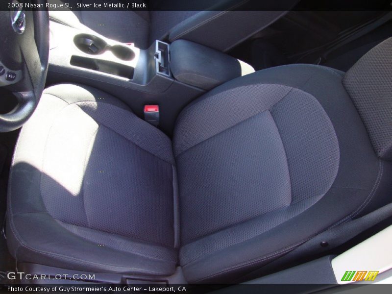 Silver Ice Metallic / Black 2008 Nissan Rogue SL