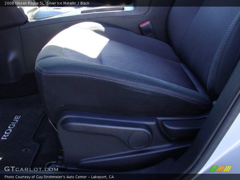 Silver Ice Metallic / Black 2008 Nissan Rogue SL