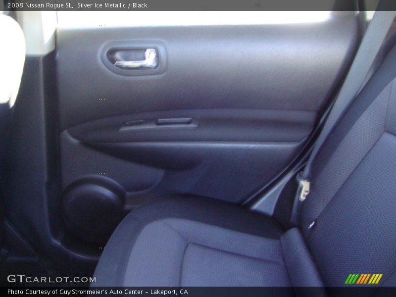 Silver Ice Metallic / Black 2008 Nissan Rogue SL