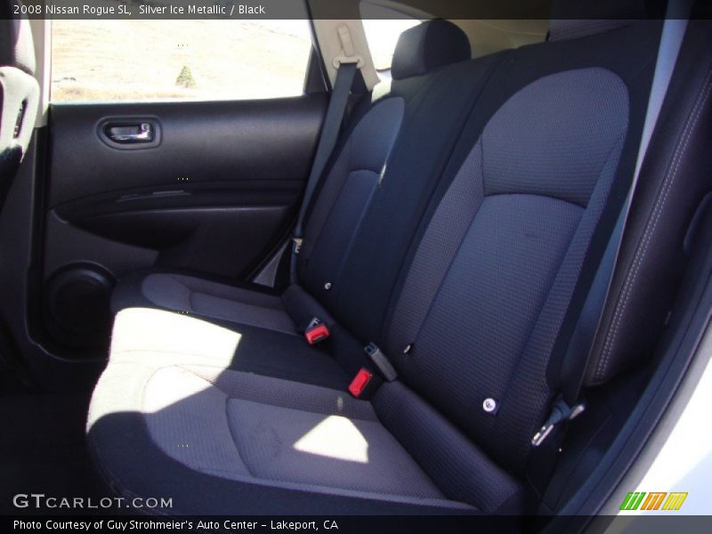 Silver Ice Metallic / Black 2008 Nissan Rogue SL