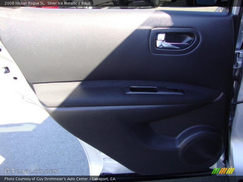 Silver Ice Metallic / Black 2008 Nissan Rogue SL