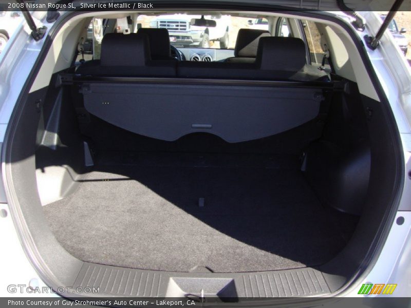 Silver Ice Metallic / Black 2008 Nissan Rogue SL
