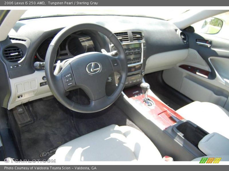 Tungsten Pearl / Sterling Gray 2006 Lexus IS 250 AWD