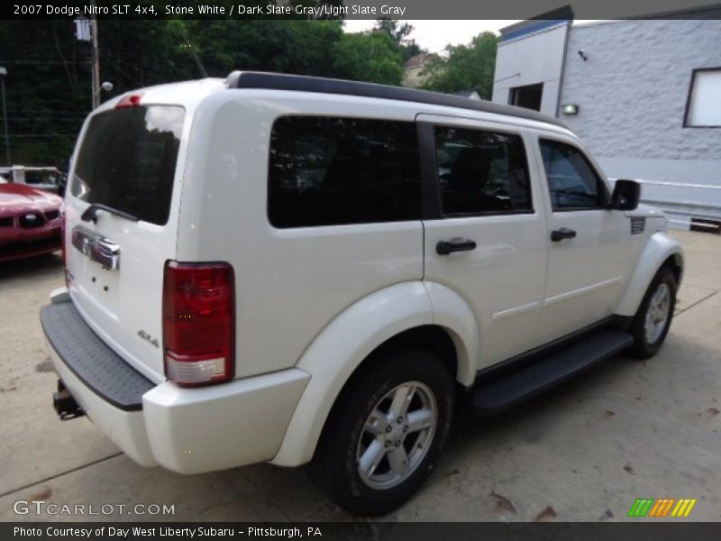 Stone White / Dark Slate Gray/Light Slate Gray 2007 Dodge Nitro SLT 4x4