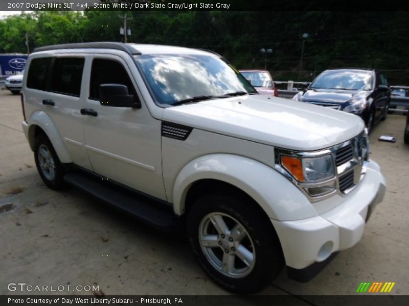 Stone White / Dark Slate Gray/Light Slate Gray 2007 Dodge Nitro SLT 4x4