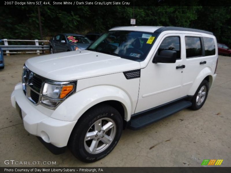 Stone White / Dark Slate Gray/Light Slate Gray 2007 Dodge Nitro SLT 4x4