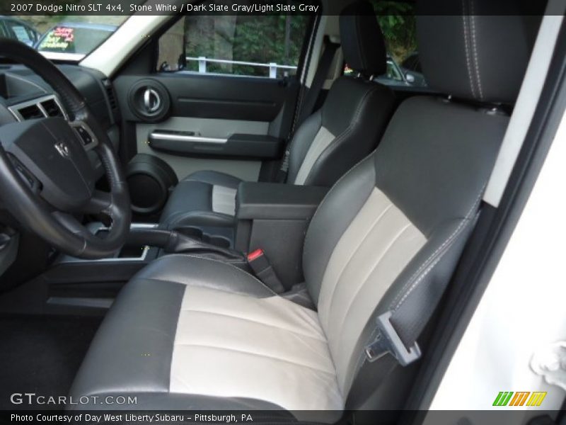 Stone White / Dark Slate Gray/Light Slate Gray 2007 Dodge Nitro SLT 4x4