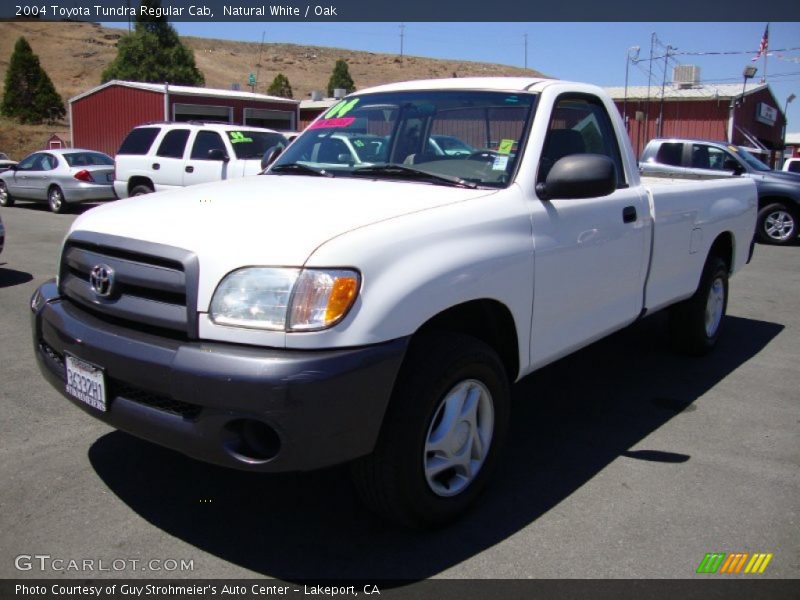 Natural White / Oak 2004 Toyota Tundra Regular Cab