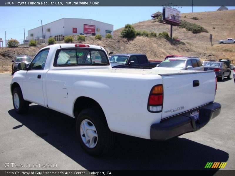 Natural White / Oak 2004 Toyota Tundra Regular Cab