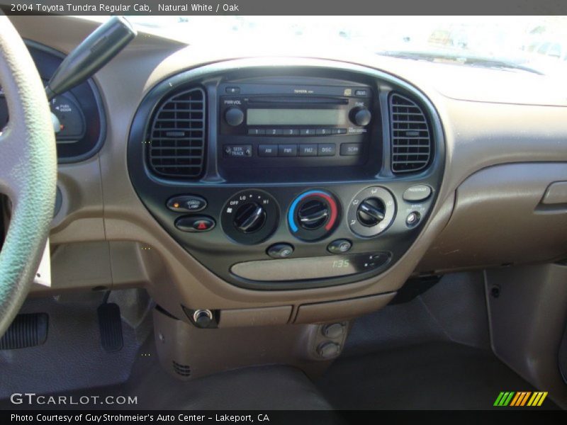 Controls of 2004 Tundra Regular Cab