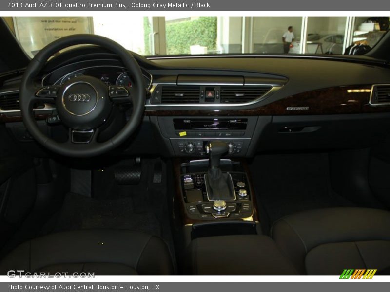 Oolong Gray Metallic / Black 2013 Audi A7 3.0T quattro Premium Plus