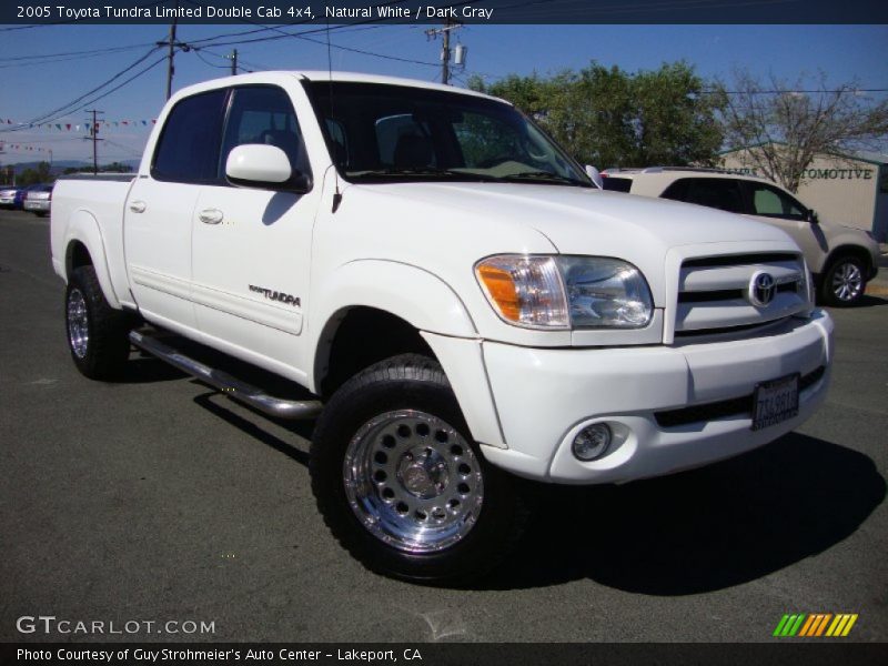 Natural White / Dark Gray 2005 Toyota Tundra Limited Double Cab 4x4