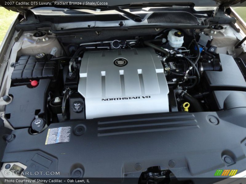 Radiant Bronze / Shale/Cocoa 2007 Cadillac DTS Luxury