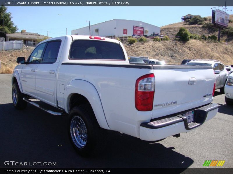 Natural White / Dark Gray 2005 Toyota Tundra Limited Double Cab 4x4