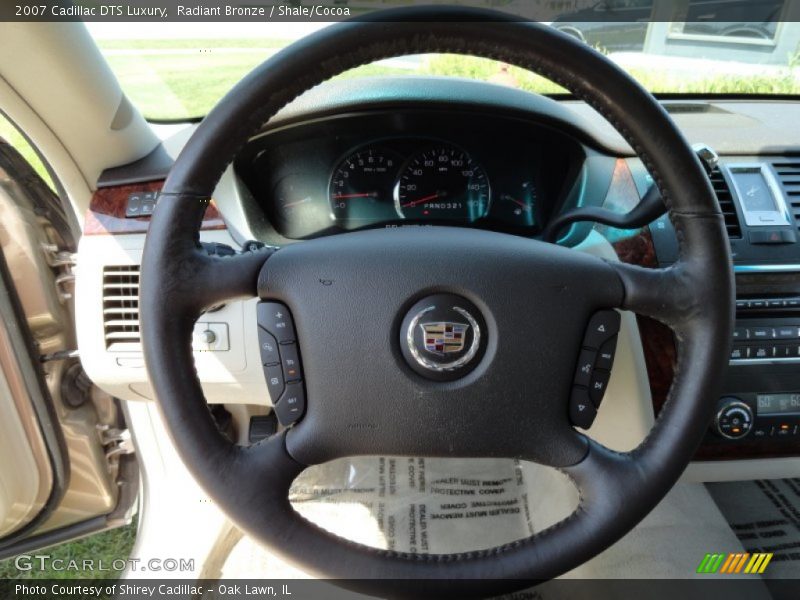 Radiant Bronze / Shale/Cocoa 2007 Cadillac DTS Luxury