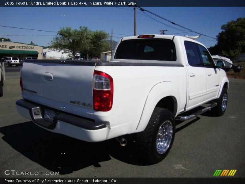 Natural White / Dark Gray 2005 Toyota Tundra Limited Double Cab 4x4