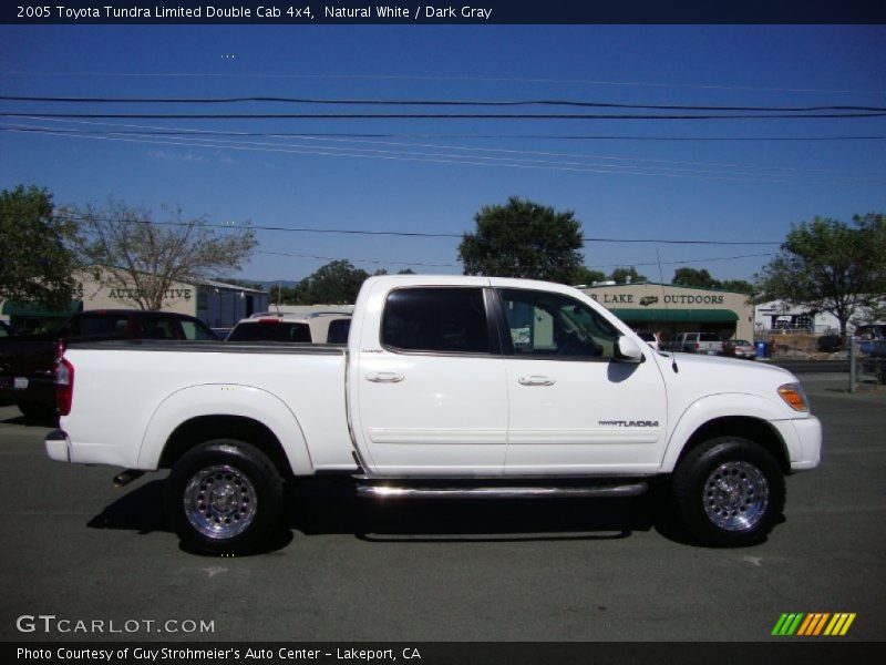 Natural White / Dark Gray 2005 Toyota Tundra Limited Double Cab 4x4
