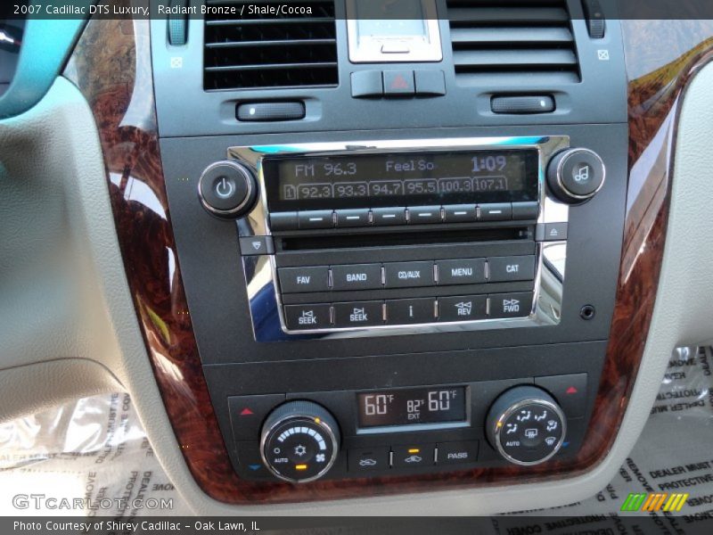 Radiant Bronze / Shale/Cocoa 2007 Cadillac DTS Luxury