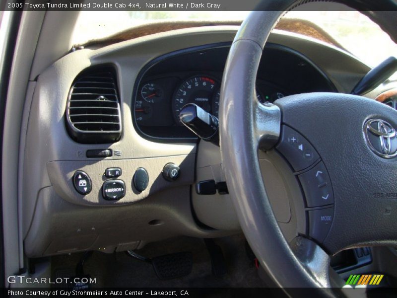 Natural White / Dark Gray 2005 Toyota Tundra Limited Double Cab 4x4