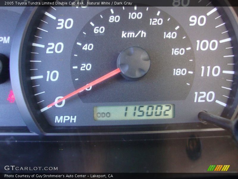 Natural White / Dark Gray 2005 Toyota Tundra Limited Double Cab 4x4