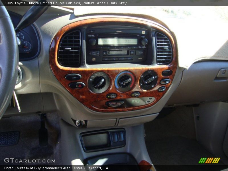 Natural White / Dark Gray 2005 Toyota Tundra Limited Double Cab 4x4