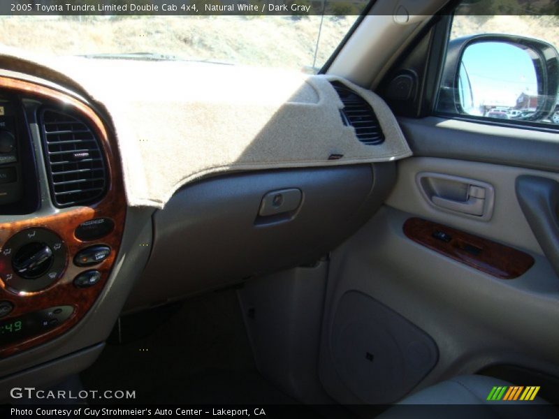 Natural White / Dark Gray 2005 Toyota Tundra Limited Double Cab 4x4