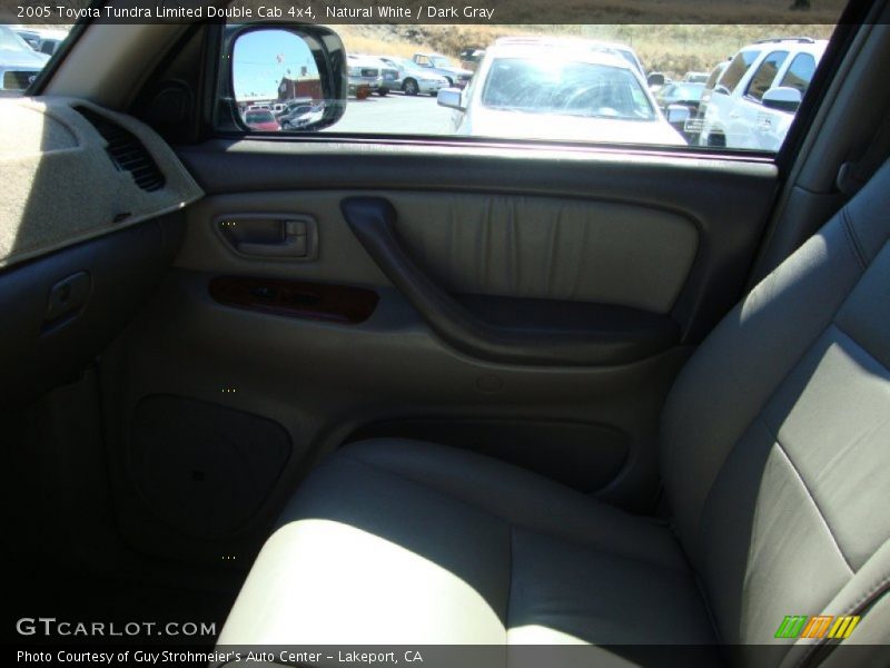 Natural White / Dark Gray 2005 Toyota Tundra Limited Double Cab 4x4