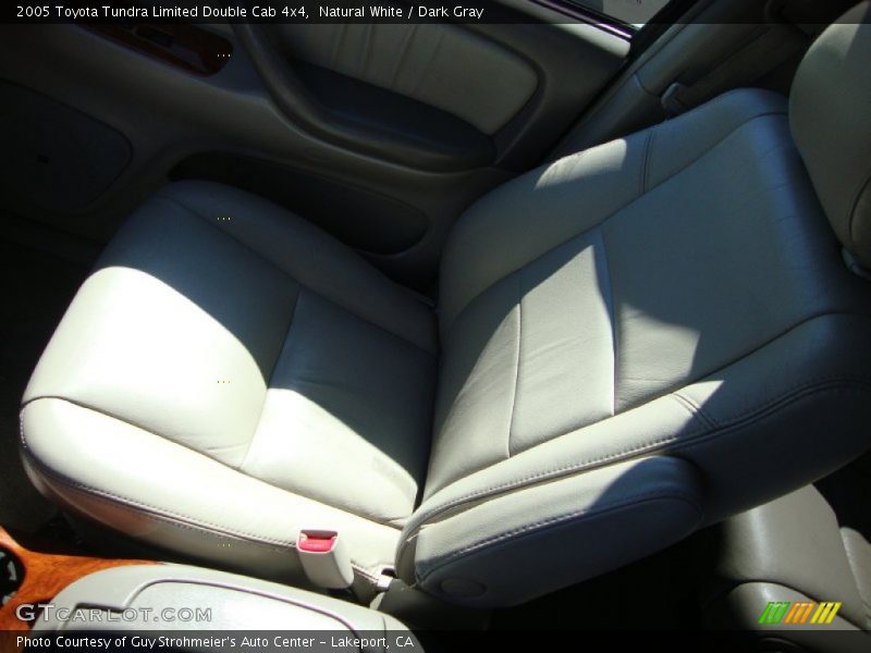 Natural White / Dark Gray 2005 Toyota Tundra Limited Double Cab 4x4